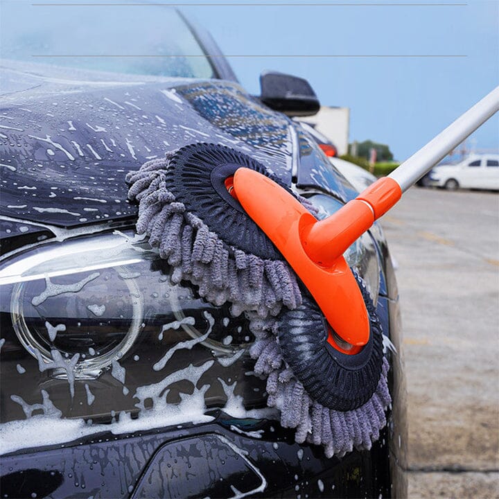 Escova de Lavagem de Carro Retrátil Camada Dupla - Imagem 6