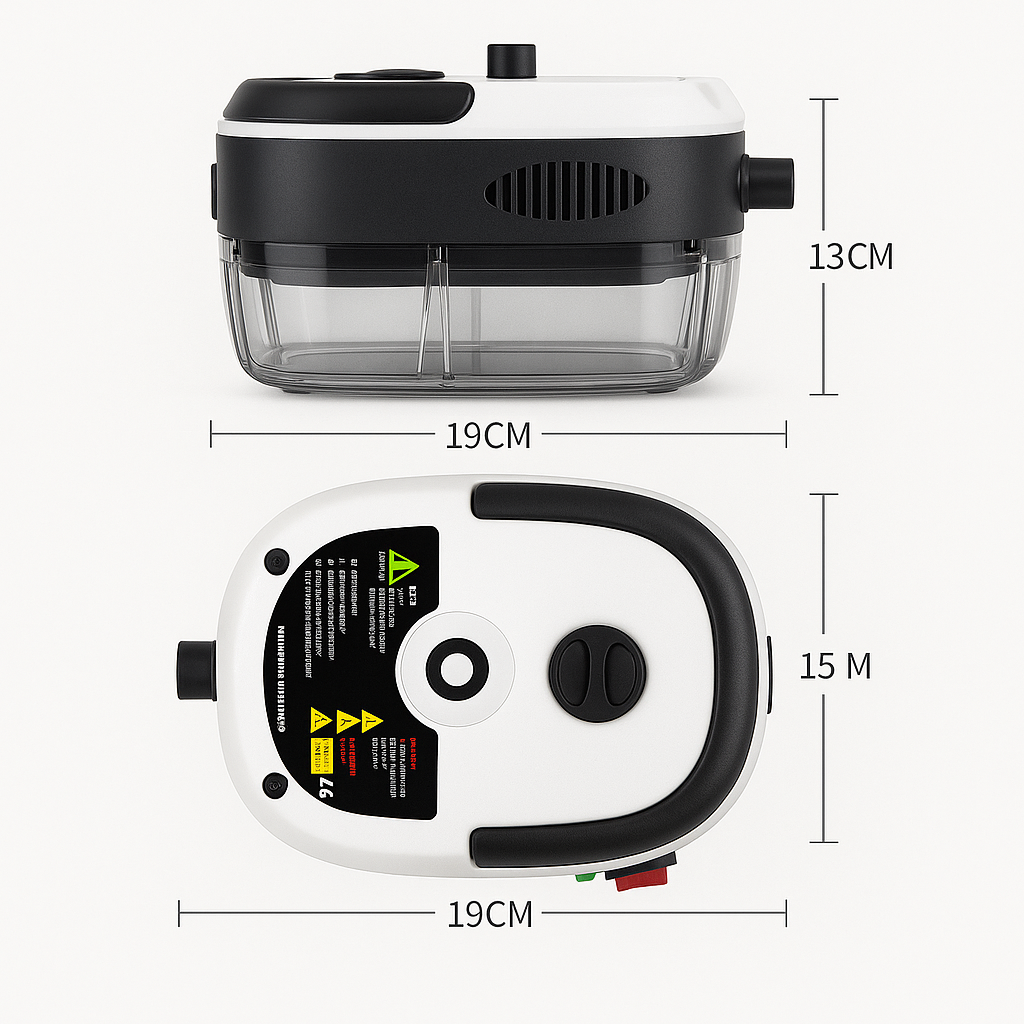 Limpador a Vapor Turbo Pressurizado 2500W Bivolt – Higienização Profunda - Imagem 3