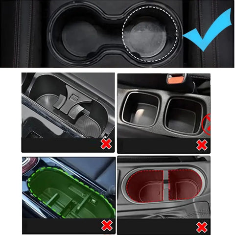 Suporte de Copo com Bandeja Ajustável para Carro