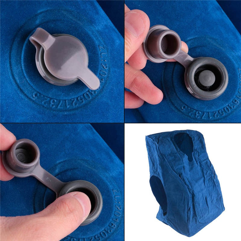 Travesseiro Ergonômico Inflável para Viagens - Imagem 6